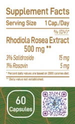 Rhodiola Rosea "Capsules" - Image 2